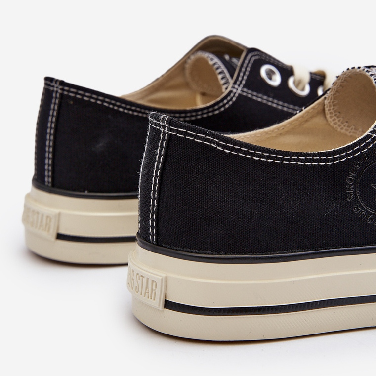 Muške niske tenisice Big Star NN174099 crne crna 2