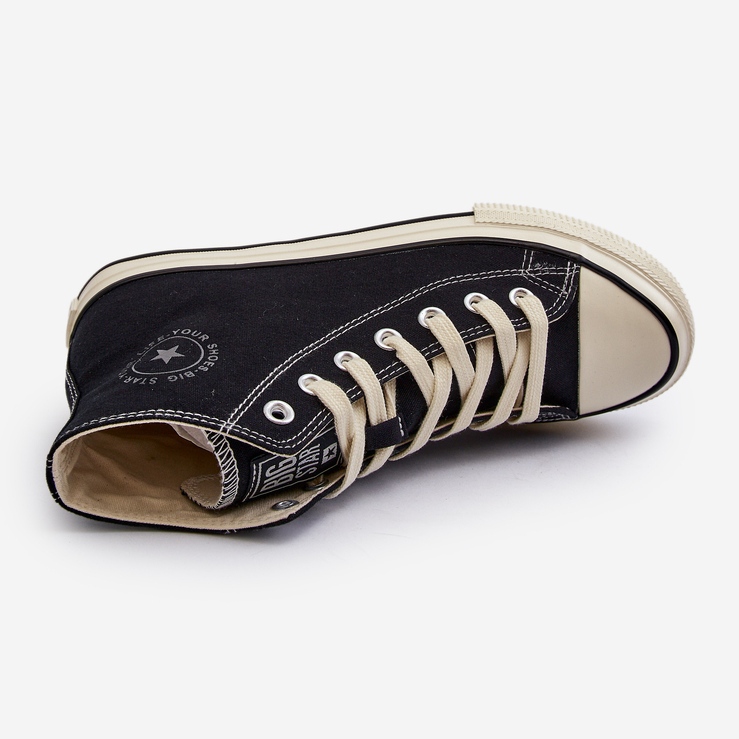 Muške visoke tenisice Big Star NN174109 crne crno 1