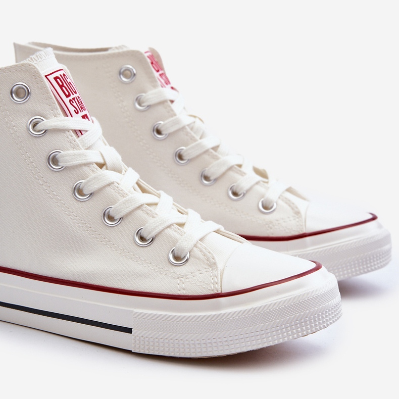 Muške visoke tenisice Big Star NN174104 Bijele bijela 1