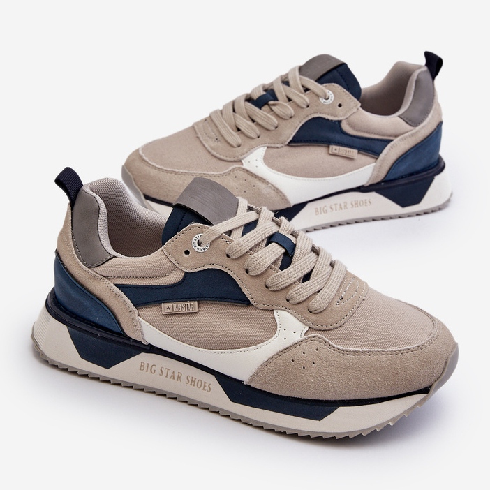 Muške tenisice Memory Foam System Big Star NN174348 Siva 1