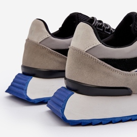 Muške tenisice Big Star NN174322 Memory Foam System smeđe-crne crna 2