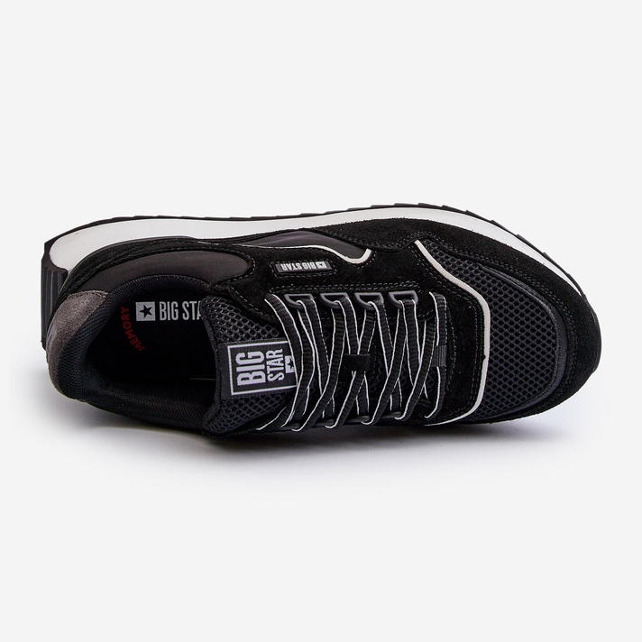Muške tenisice Big Star NN174321 Memory Foam System crne crna 1