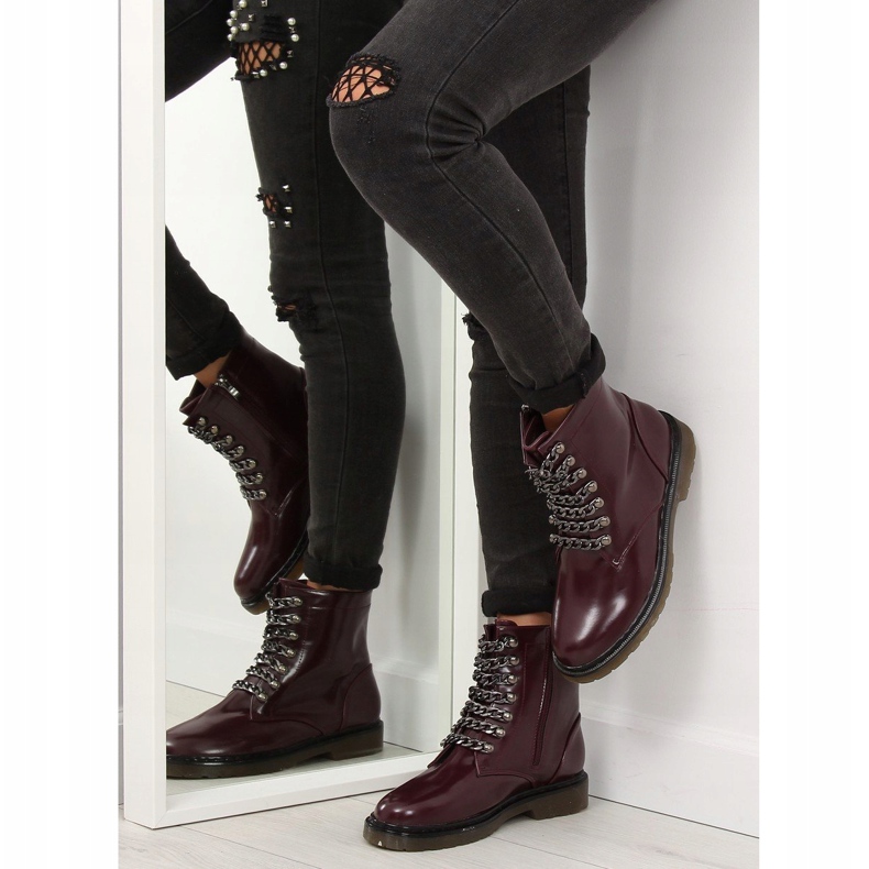 Martensiaki DD32 Crvene čizme crvena 2