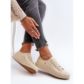 Klasične ženske tenisice Big Star NN274286 Bež 1