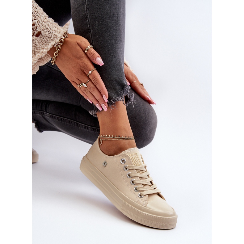 Klasične ženske tenisice Big Star NN274286 Bež 2