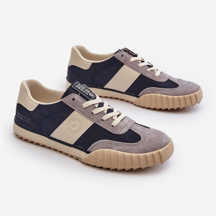 Muške tenisice Big Star NN174516 tamnoplave plava 2