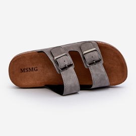 Muške japanke s potplatom od pluta, Grey Rosawia siva 1