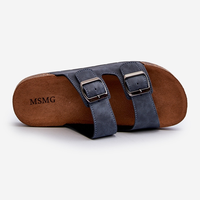 Muške japanke s plutenim potplatom, tamnoplava Rosawia 1