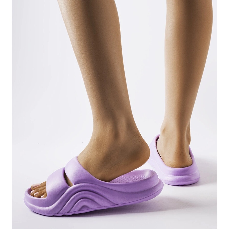 Geneve ljubičaste gumene japanke ljubičasta 2