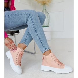 Visoke roze masivne Alhandra tenisice ružičasta 1