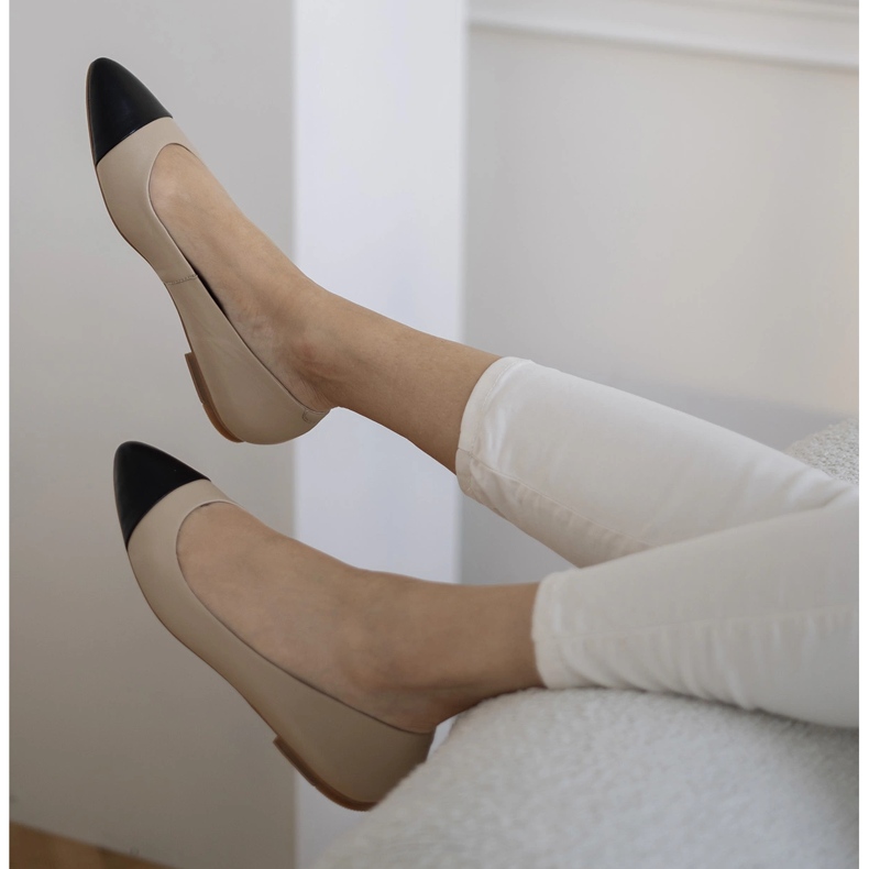 Marco Shoes Balerine Bilbao bež 2