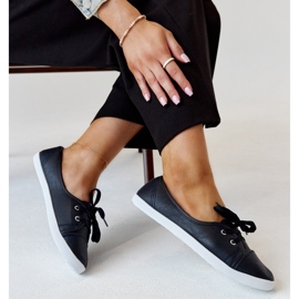 Mornarsko plave slip-on tenisice od Knudsen eko kože plava 1