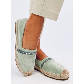 Ženske espadrile Etance Green zelena 2
