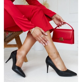 Crne metalik cipele s kožnim umetkom iz Soissonsa crno 1