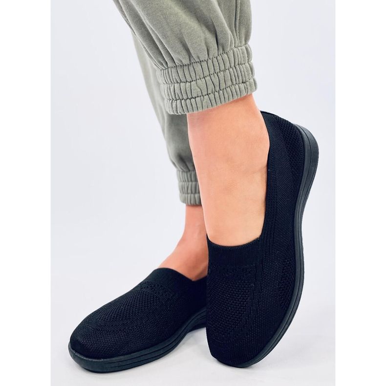 Didier All Black sock tenisice crna 2