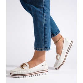 Goodin Ažurirane bijele natikače na platformu bijela 1