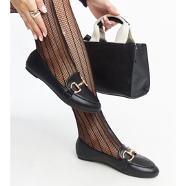 Crne mokasine s kopčom Tanja crno 1