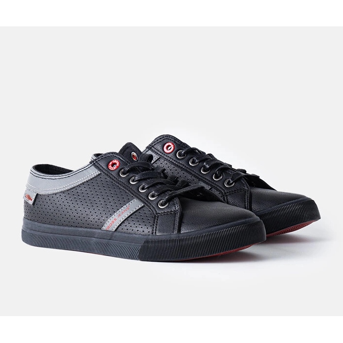 Crne muške Cross Jeans tenisice crna 1