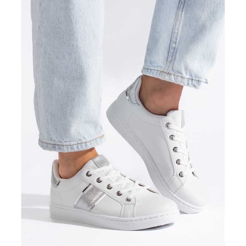 Ženske bijele sportske cipele bijela 2