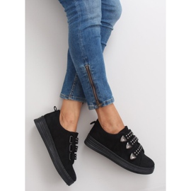 Tenisice s čavlima 16-582 Crne crna 2