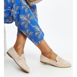 Svijetlo bež mokasine od Hennie eko antilop kože 1