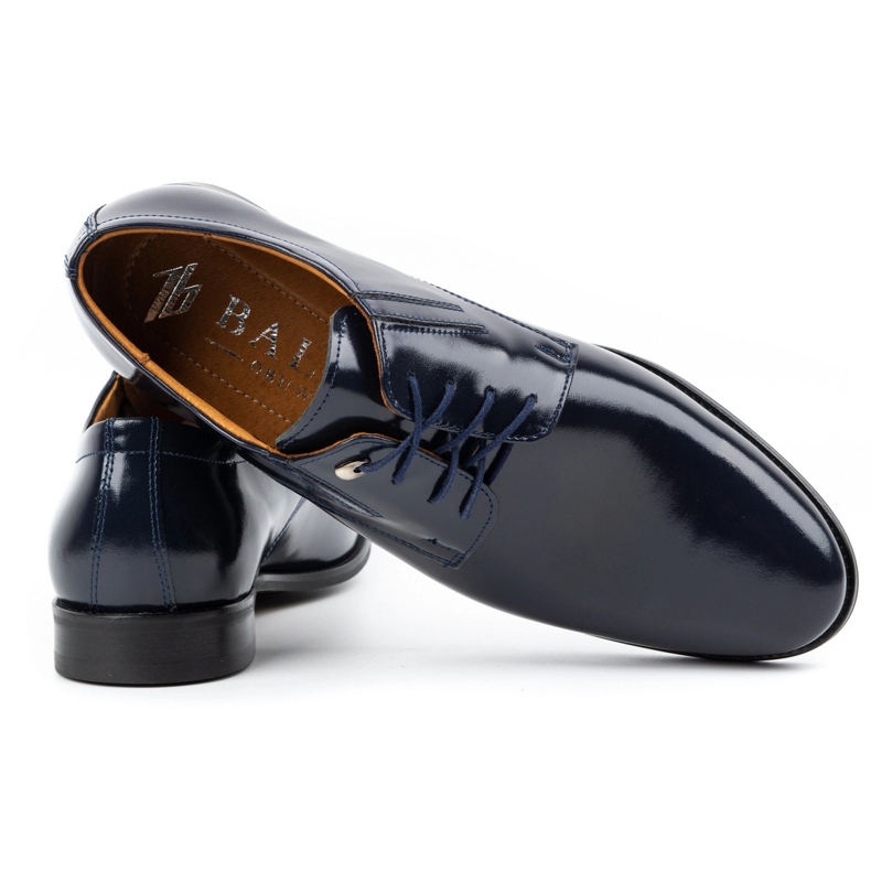 Balak Muške svečane kožne cipele lakirana 480 tamnoplava 3