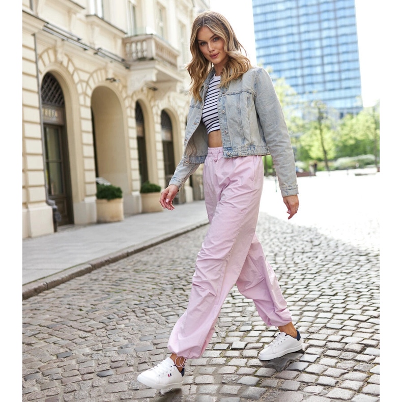 Bijele Gioya tenisice od eko kože bijela 1