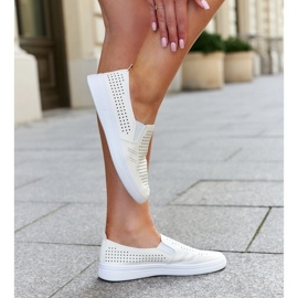 Bež ažur tenisice Dafina 1