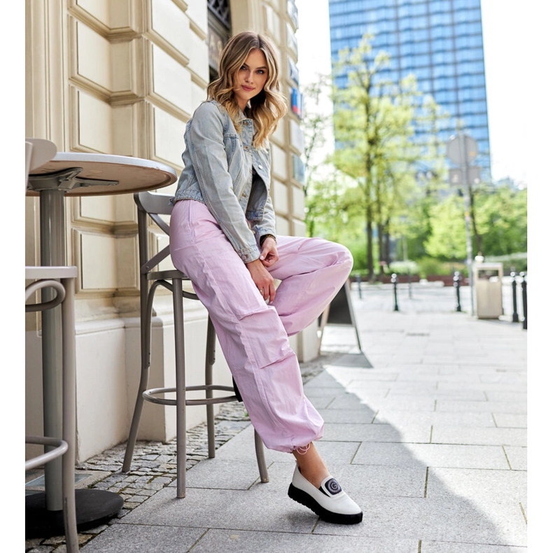 Bež cipele s masivnim Teska potplatom 1