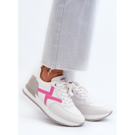 Ženske tenisice s platformom INBLU IN000362 Bijele bijela 2