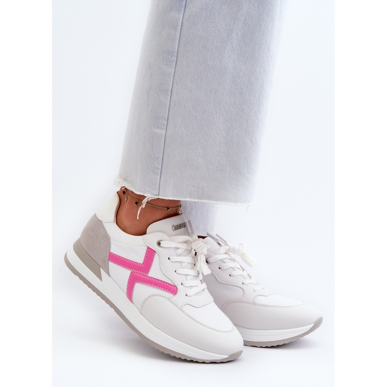 Ženske tenisice s platformom INBLU IN000362 Bijele bijela 2