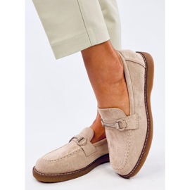 Vaux Khaki ženske mokasine bež 2