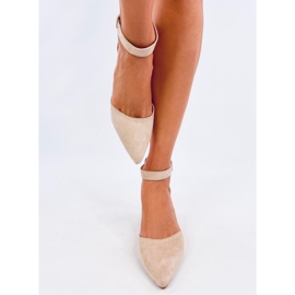 Dacrem Beige salonke s niskom petom bež 1