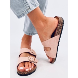 Scholki Byrd Papuče od ružičastog pluta ružičasta 2