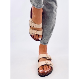 Bež plutene papuče Scholki Byrd 1