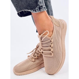 Guelfi kaki sportske cipele s čarapama bež 2