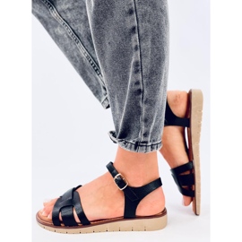 Capilla crne ženske sandale crno 2