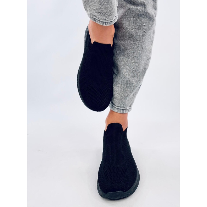 Sportske cipele Fourny Allblack sock crno 1