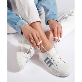 Ženske bijele i plave tenisice bijela 1