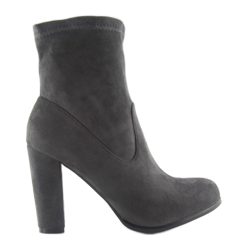 Jesenske štikle A921 sive siva 1