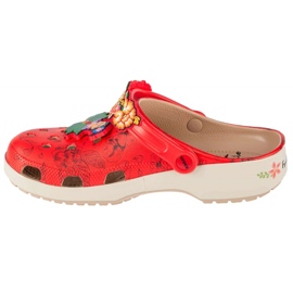 Crocs Klasične klompe Frida Kahlo Classic Clog 209450-2Y2 crvena 1
