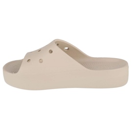 Crocs Classic Platform Slide 208180-2Y2 japanke bež 1