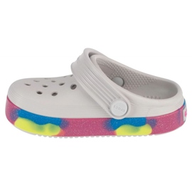 Crocs Off Court Glitter Band Clog T 209717-1FS japanke bijela 1