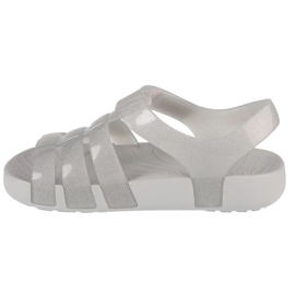 Crocs Isabella svjetlucave dječje sandale 209836-0IC bezbojan 1