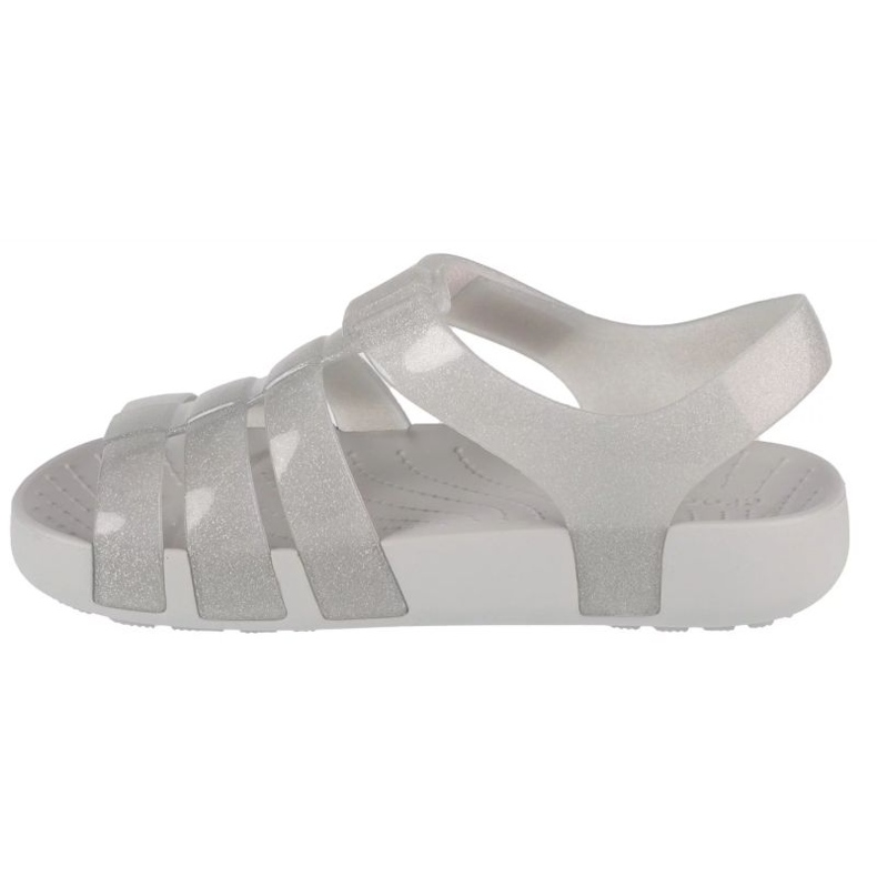 Crocs Isabella svjetlucave dječje sandale 209836-0IC bezbojan 1