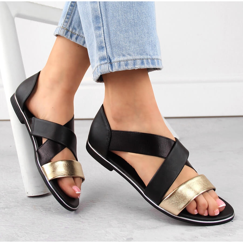 Ženske natikače crne Jezzi 3882 crna 1