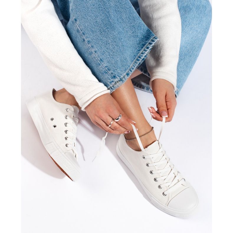 Klasične bijele ženske tenisice Shelovet bijela 1