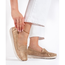 Ženske zlatne mokasine zlatni 1