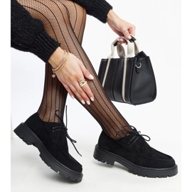 Klasične Keiko cipele od crne antilop kože crna 1