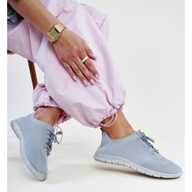 Tenisice od sive tkanine Mairago siva 1